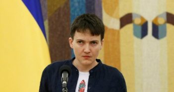 В Одессу приехала Надежда Савченко