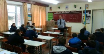 Зустрічі з учнями ЗОШ та училищ м.Балти та району