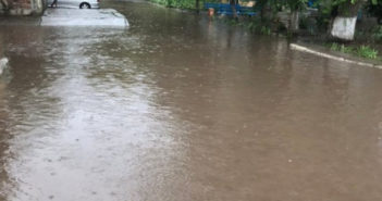 На юге Одесской области ливень затопил улицы райцентра