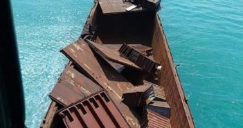 Испытание украинского оружия на море: появились фото последствий мощного удара