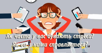 Як часто у вас бувають стреси? Як ви з ними справляєтеся? (відкритий мікрофон)