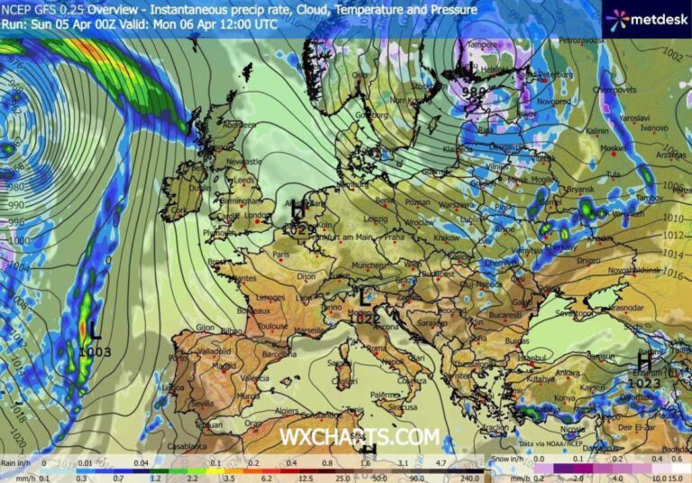 Заморозки та мокрий сніг: в Україну йде суттєве похолодання перед Великоднем
