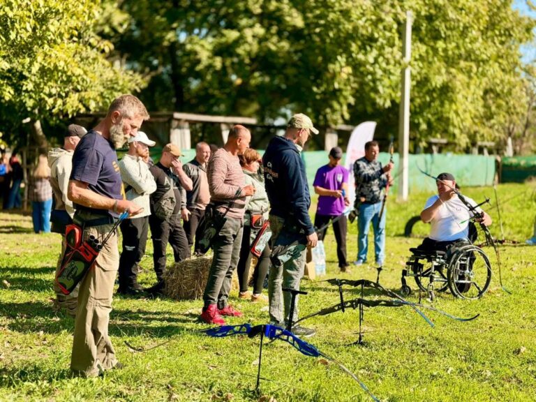 У селі Гольма Балтської громади відбувся захід з адаптивного спорту для ветеранів